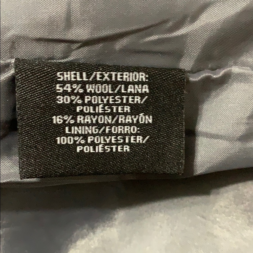 Apostrophe Gray Wool Double-Breasted Coat. - image 8